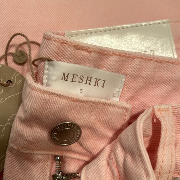 MESHKI mid rise blush jeans - Picture 3 of 6